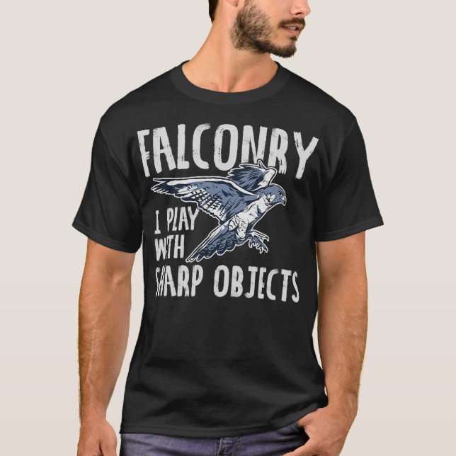 S2 Falconry Falconer Falcon Falcons (151) T-Shirt (Front)