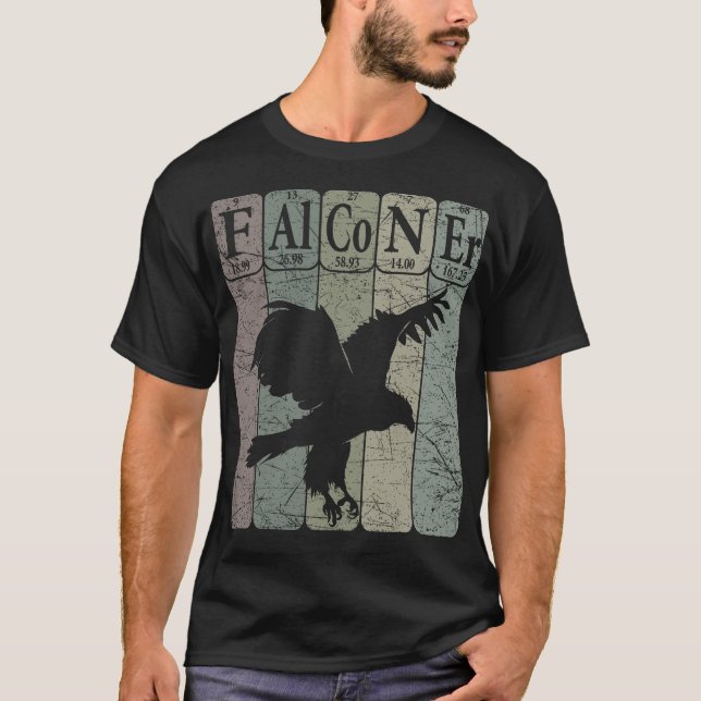 S2 Falconry Falconer Falcon Falcons (17) T-Shirt (Front)