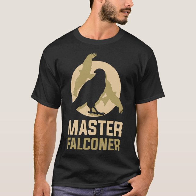S2 Falconry Falconer Falcon Falcons (47) T-Shirt (Front)