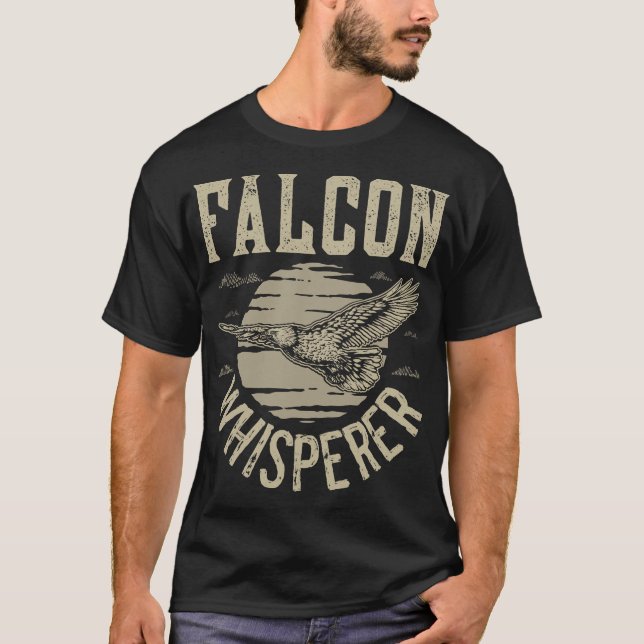 S2 Falconry Falconer Falcon Falcons (62) T-Shirt (Front)