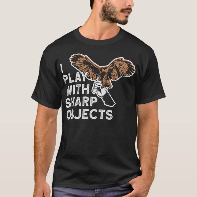 S2 Falconry Falconer Falcon Falcons (70) T-Shirt (Front)