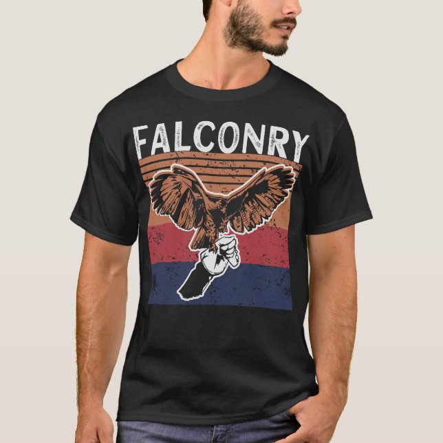 S2 Falconry Falconer Falcon Falcons (71) T-Shirt (Front)