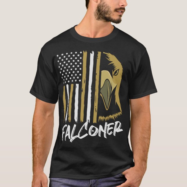 S2 Falconry Falconer Falcon Falcons (99) T-Shirt (Front)