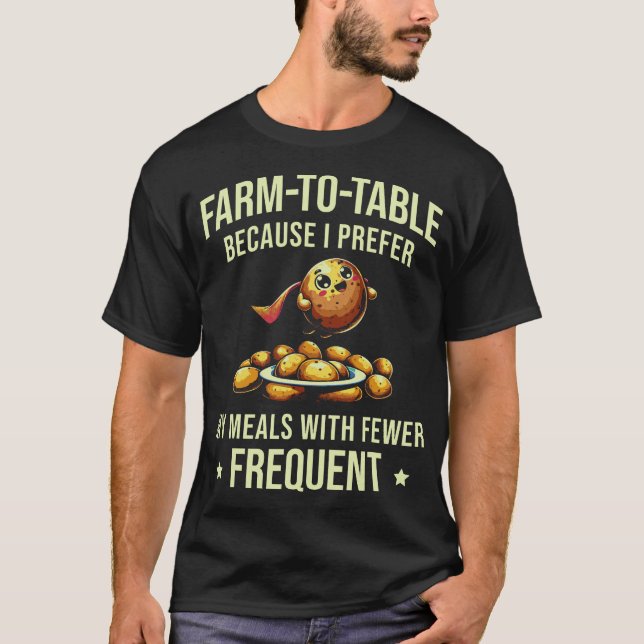 S2 Farm To Table Eat Local Farming Farmer (20) T-Shirt (Front)
