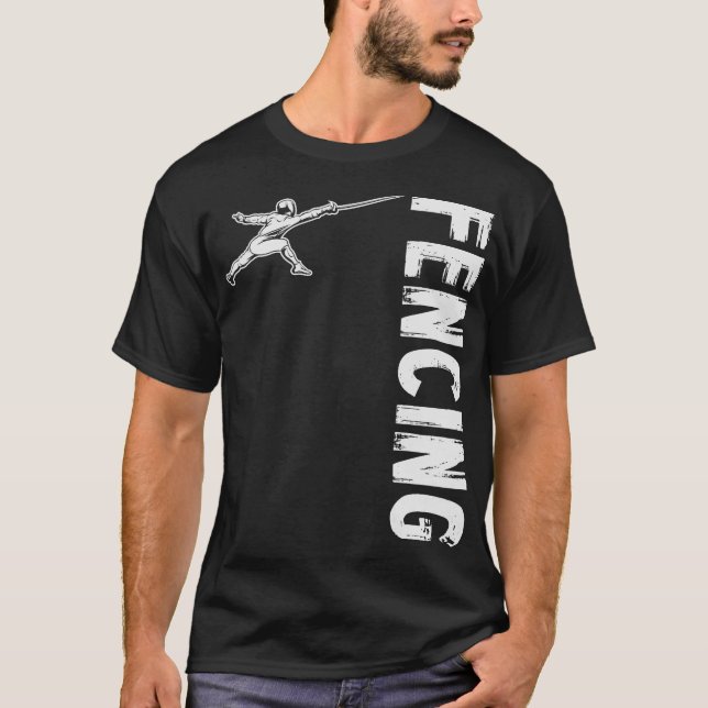 S2 Fencing Fencer (123) T-Shirt (Front)