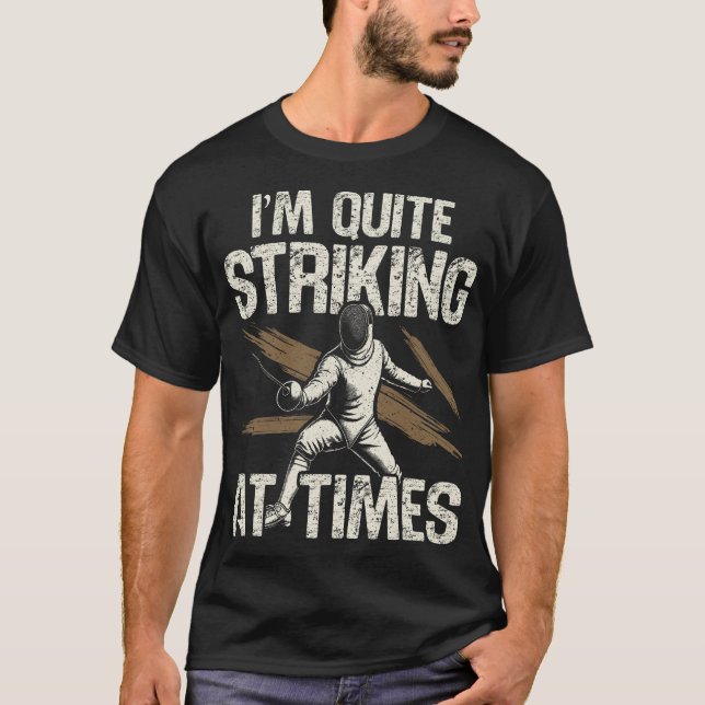 S2 Fencing Fencer (146) T-Shirt (Front)