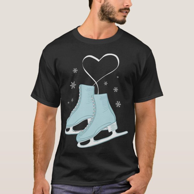 S2 Figure Skating Skate Figure Skater (30) T-Shirt (Front)