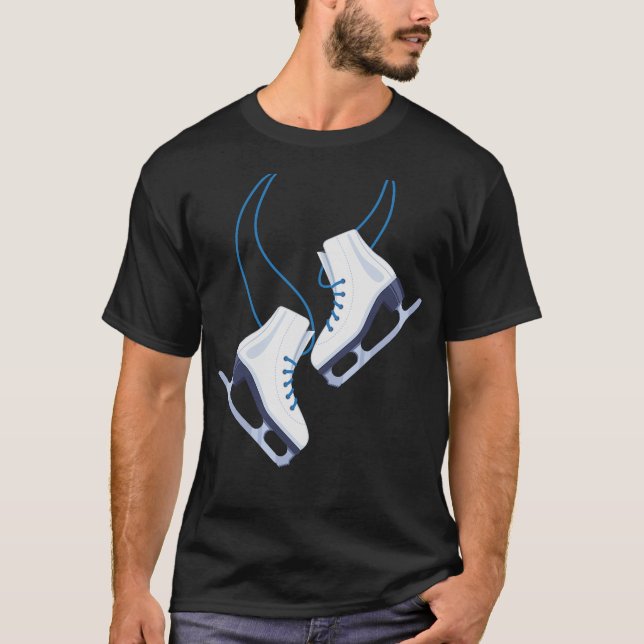 S2 Figure Skating Skate Figure Skater (32) T-Shirt (Front)