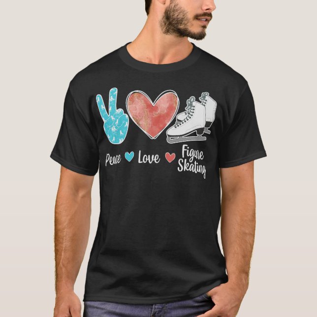 S2 Figure Skating Skate Figure Skater (51) T-Shirt (Front)