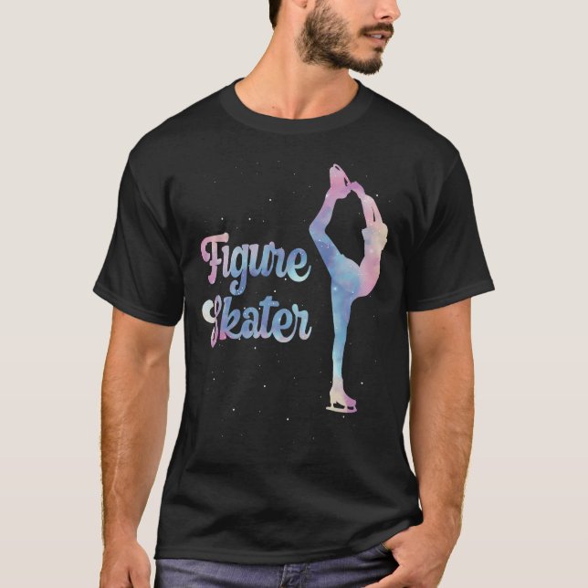 S2 Figure Skating Skate Figure Skater (52) T-Shirt (Front)