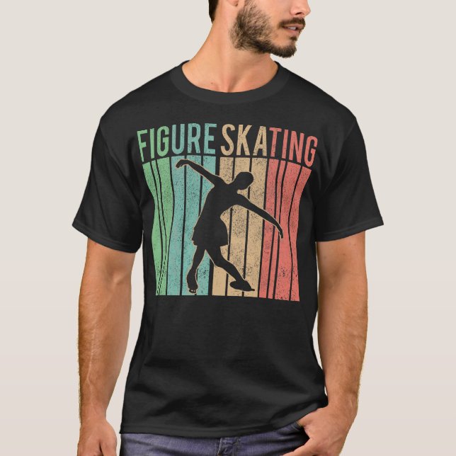 S2 Figure Skating Skate Figure Skater (62) T-Shirt (Front)