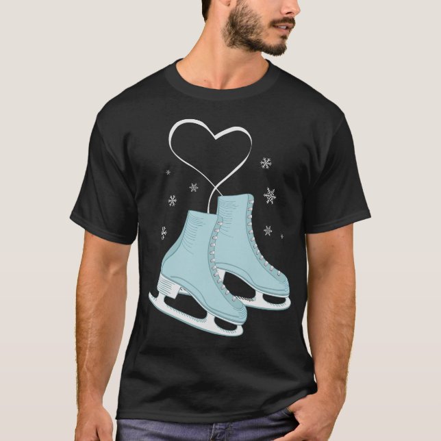 S2 Figure Skating Skate Figure Skater (68) T-Shirt (Front)