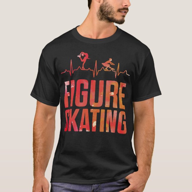 S2 Figure Skating Skate Figure Skater (70) T-Shirt (Front)
