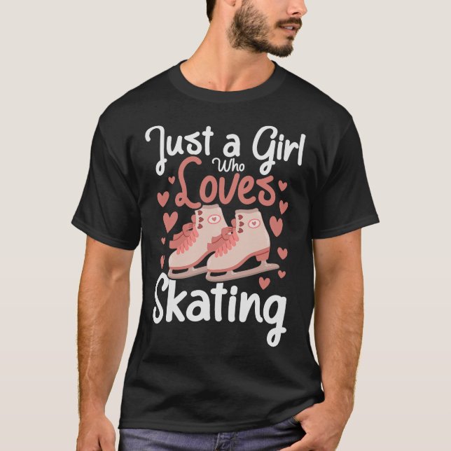 S2 Figure Skating Skate Figure Skater (86) T-Shirt (Front)