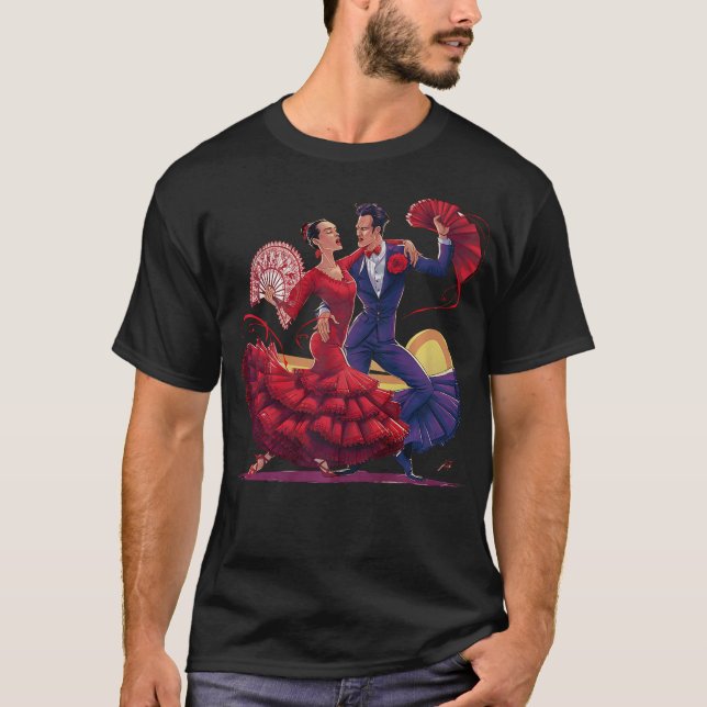S2 Flamenco (36) T-Shirt (Front)