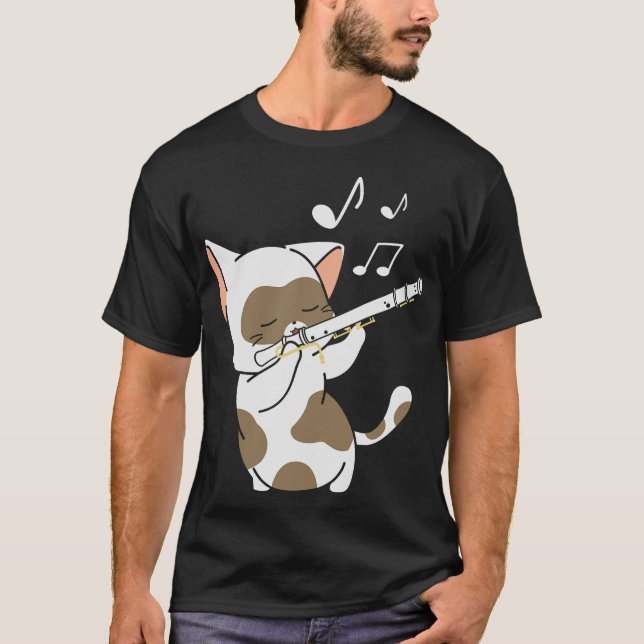 S2 Flute Player Flautist Flautist (189) T-Shirt (Front)
