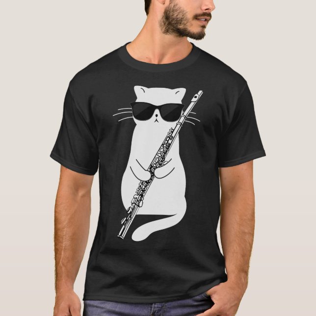 S2 Flute Player Flautist Flautist (298) T-Shirt (Front)