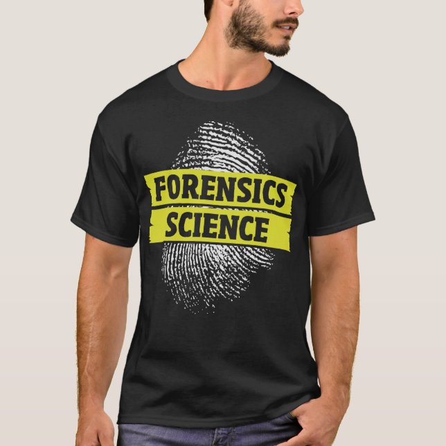 S2 Forensic Science Scientist Forensics  (166) T-Shirt (Front)