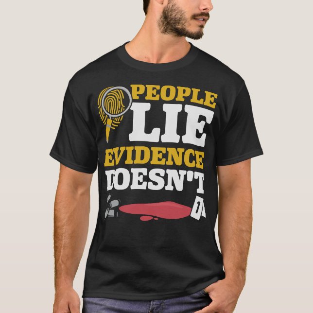S2 Forensic Science Scientist Forensics  (173) T-Shirt (Front)