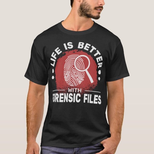S2 Forensic Science Scientist Forensics  (26) T-Shirt (Front)