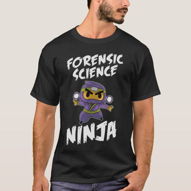 S2 Forensic Science Scientist Forensics  (64) T-Shirt (Front)