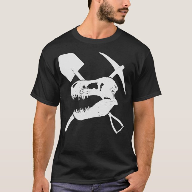 S2 Fossil Hunting Fossils Paleontology (103) T-Shirt (Front)