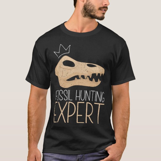 S2 Fossil Hunting Fossils Paleontology (40) T-Shirt (Front)