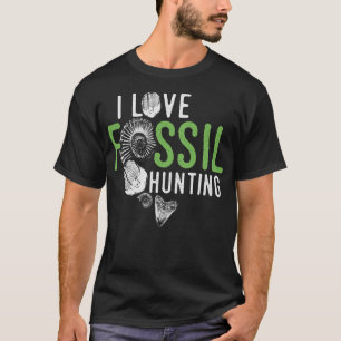 S2 Fossil Hunting Fossils Paleontology (4) T-Shirt
