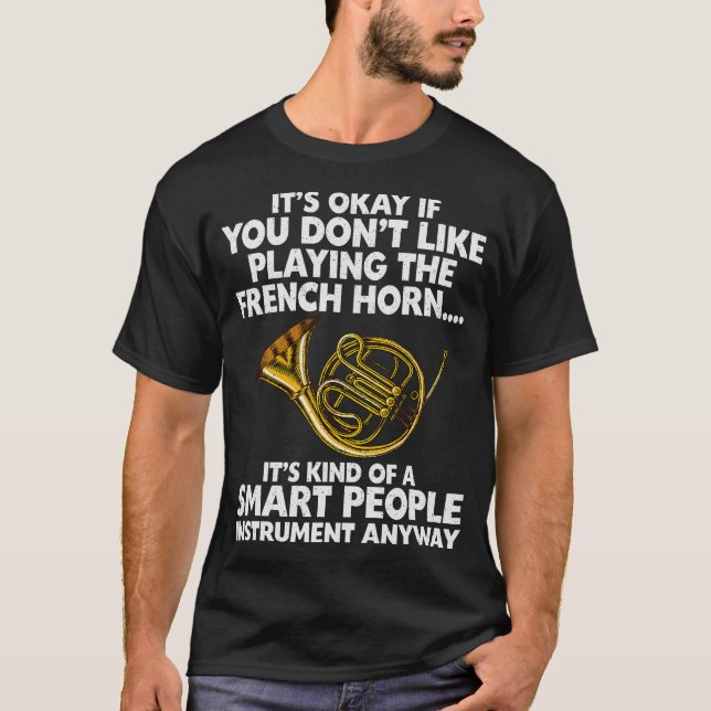 S2 French Horn (195) T-Shirt (Front)