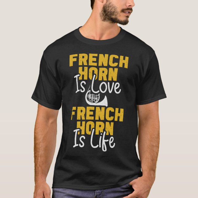 S2 French Horn (277) T-Shirt (Front)