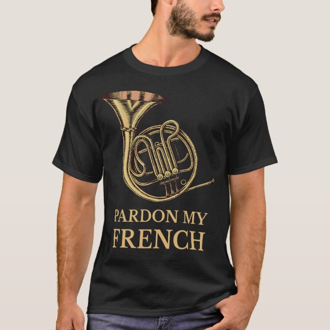 S2 French Horn (90) T-Shirt (Front)
