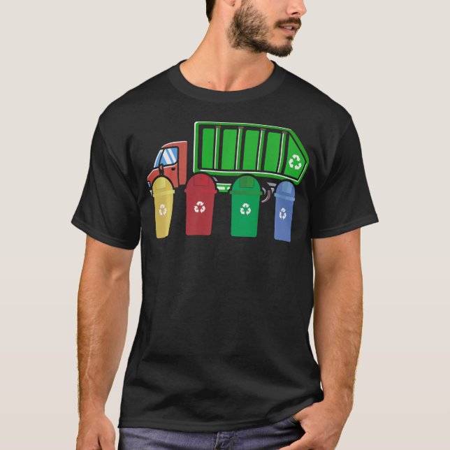 S2 Garbage Truck (170) T-Shirt (Front)