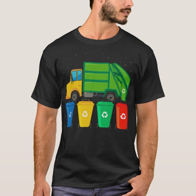 S2 Garbage Truck (227) T-Shirt (Front)