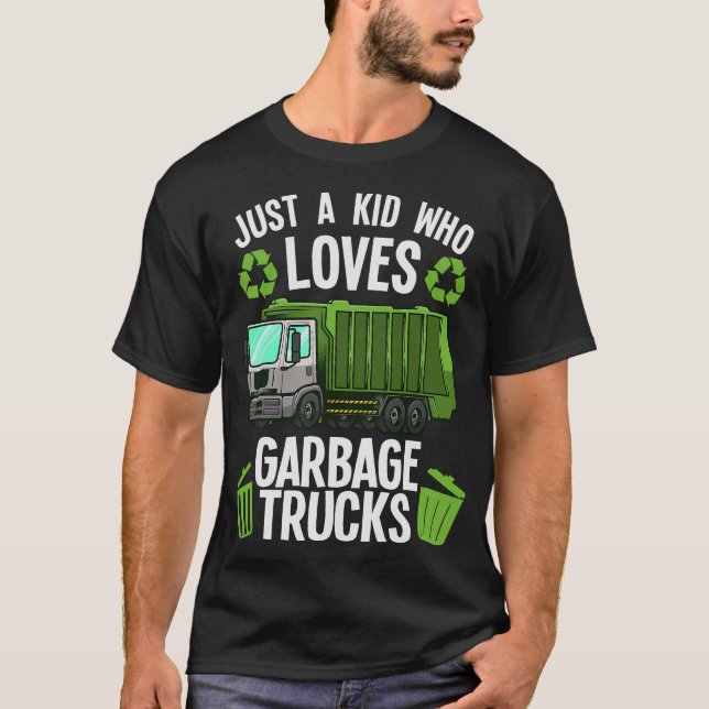 S2 Garbage Truck (53) T-Shirt (Front)