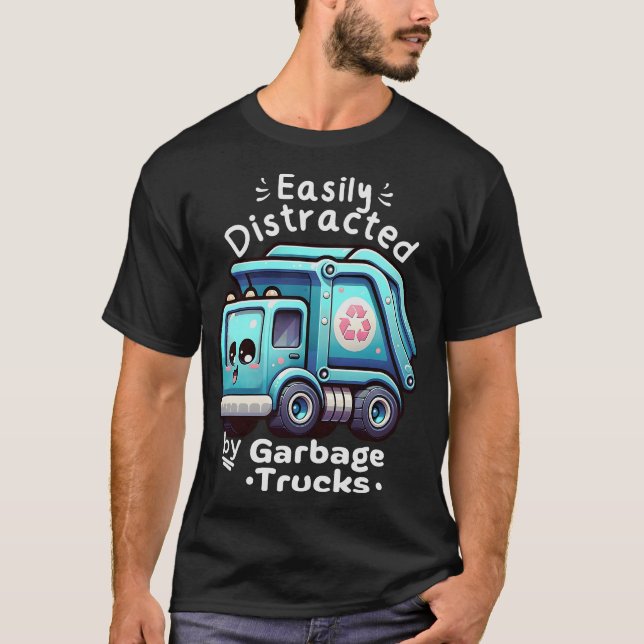 S2 Garbage Truck (54) T-Shirt (Front)