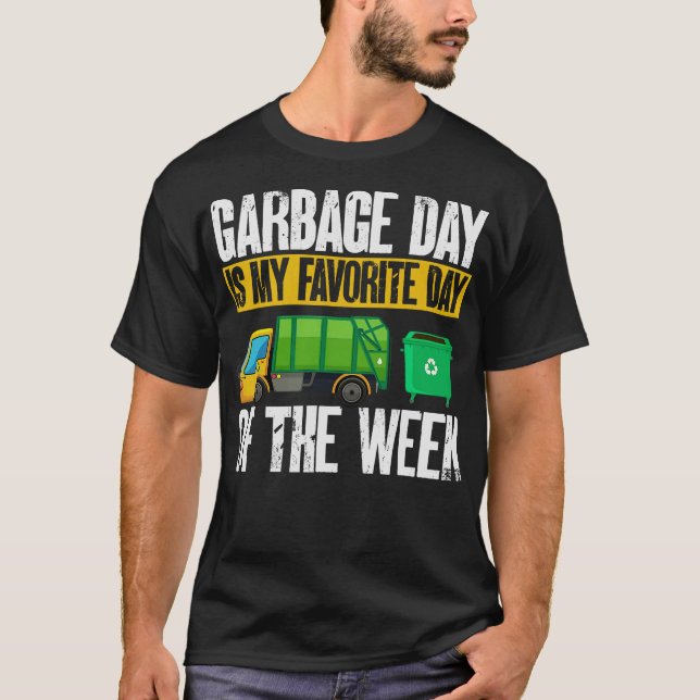 S2 Garbage Truck (65) T-Shirt (Front)