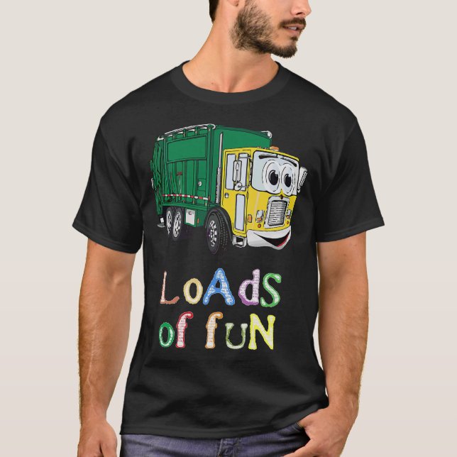 S2 Garbage Truck (86) T-Shirt (Front)