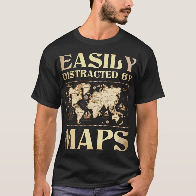 S2 Geography Geographer (136) T-Shirt (Front)