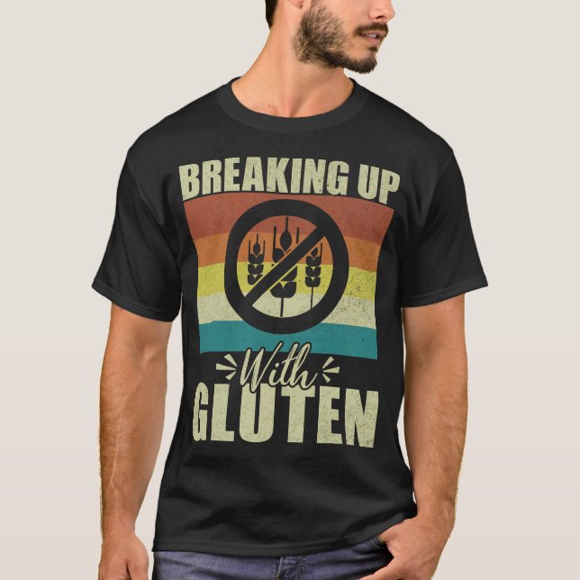 S2 Gluten Free Celiac Gluten Intolerance (15) T-Shirt (Front)