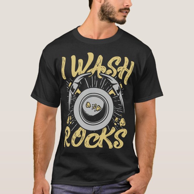 S2 Gold Panning Gold Panner (155) T-Shirt (Front)