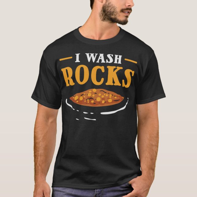 S2 Gold Panning Gold Panner (181) T-Shirt (Front)