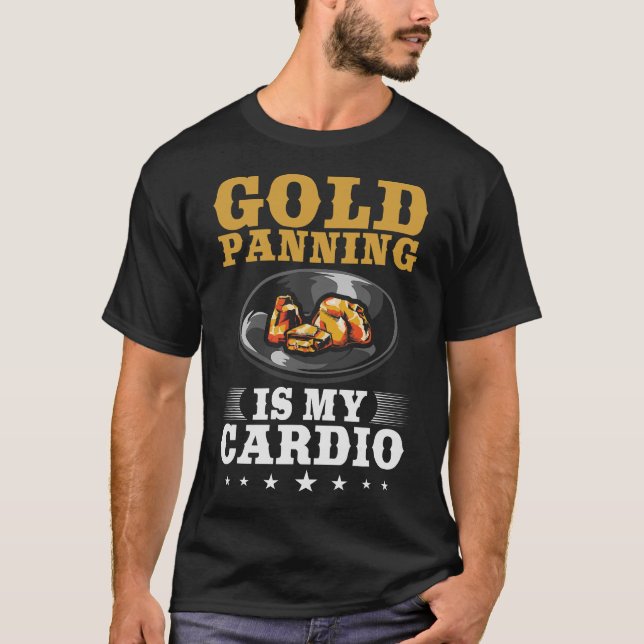 S2 Gold Panning Gold Panner (224) T-Shirt (Front)