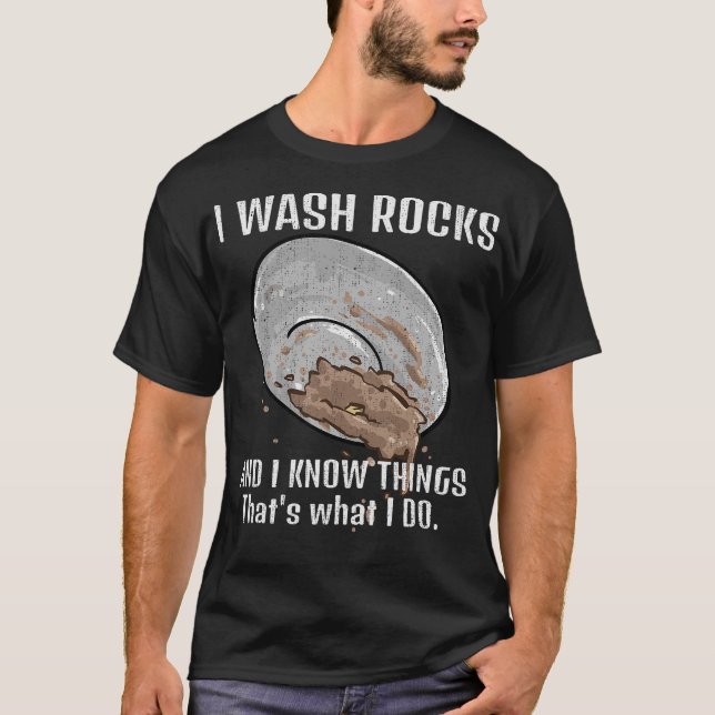 S2 Gold Panning Gold Panner (38) T-Shirt (Front)
