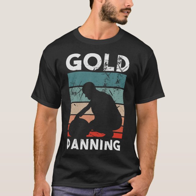 S2 Gold Panning Gold Panner (88) T-Shirt (Front)