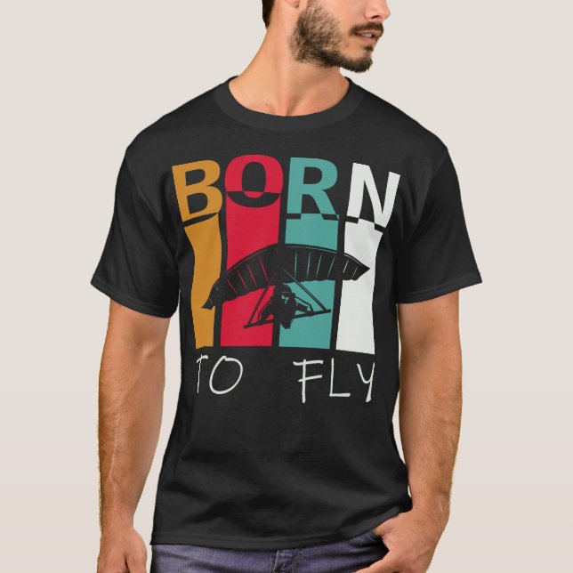 S2 Hang Gliding Hang Glider (6) T-Shirt (Front)