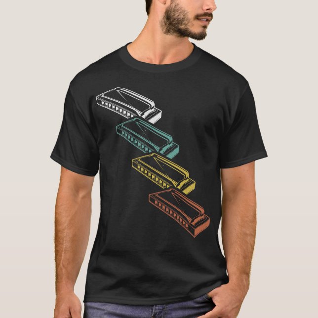 S2 Harmonica Mouth Organ (1) T-Shirt (Front)