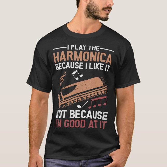 S2 Harmonica Mouth Organ (22) T-Shirt (Front)