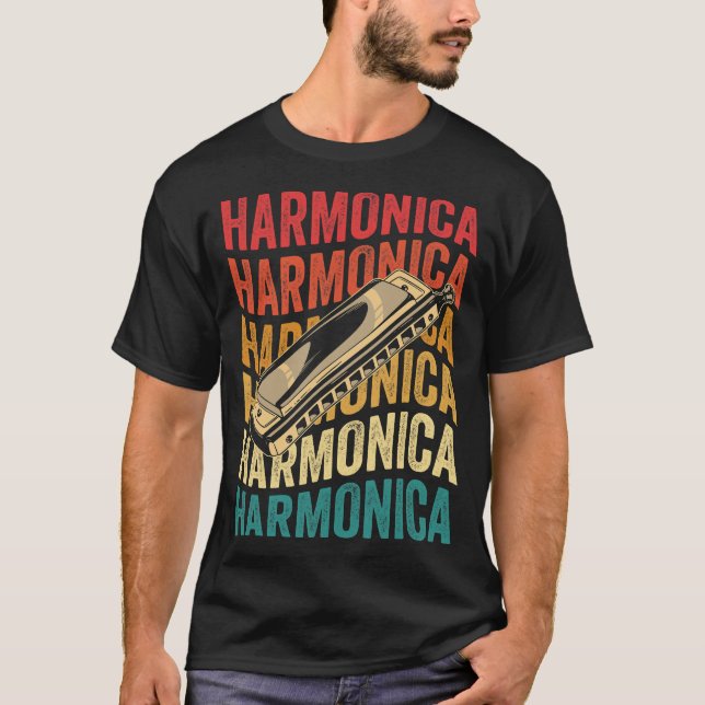 S2 Harmonica Mouth Organ (29) T-Shirt (Front)