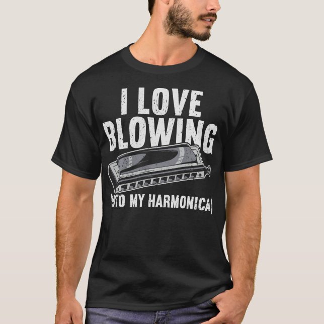 S2 Harmonica Mouth Organ (73) T-Shirt (Front)