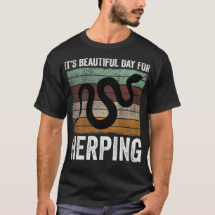 S2 Herping Herpetologist Herpetology Herper (100) T-Shirt